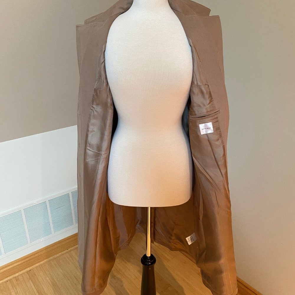 Anine Bing Camel Trenchcoat - Picture 7 of 10